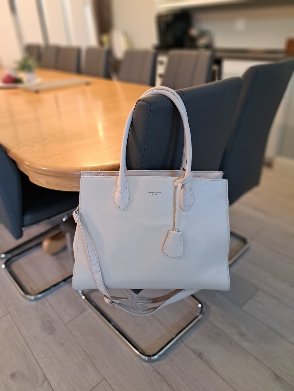 David Jones Women's Tote Bag - Cream